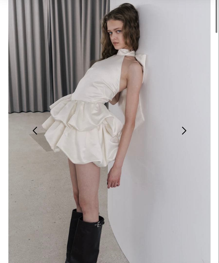 THE TOE Etoile Balloon Dress バルーンワンピースS