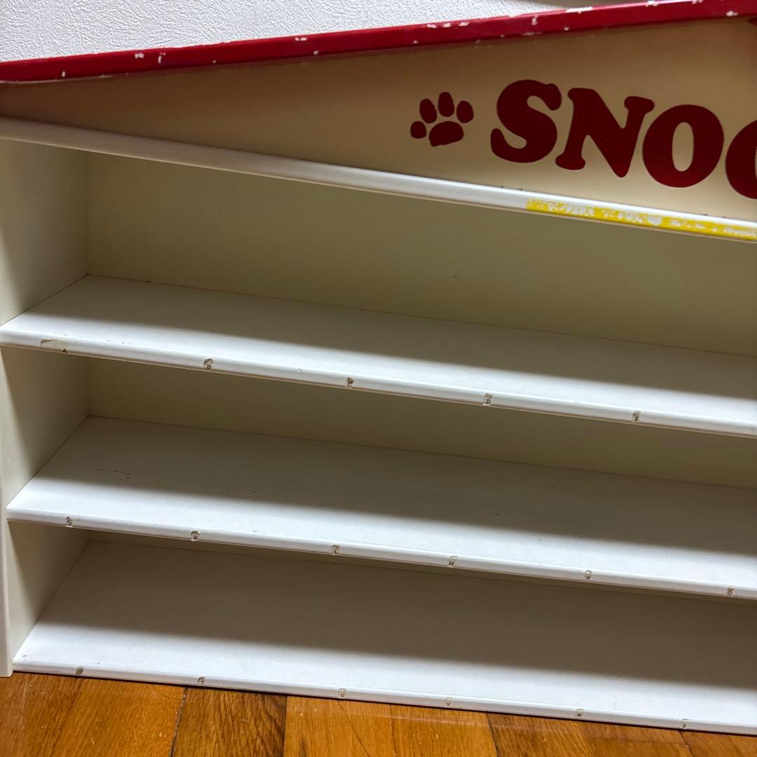スヌーピー(SNOOPY) 木製ディスプレイケース 3段