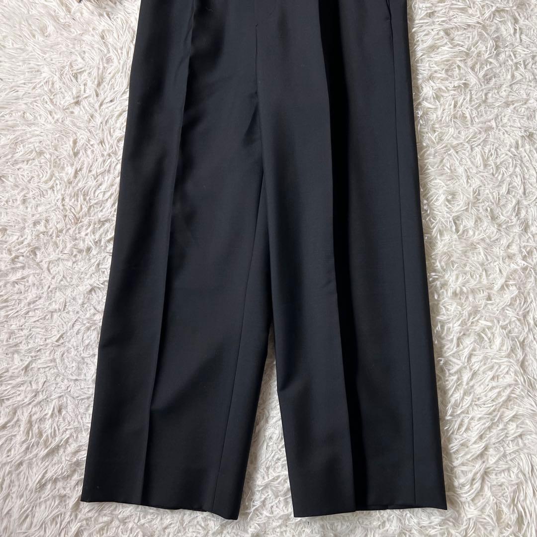 Drawer ドゥロワー ウール モヘア ドロス フレスコ サロペット 38