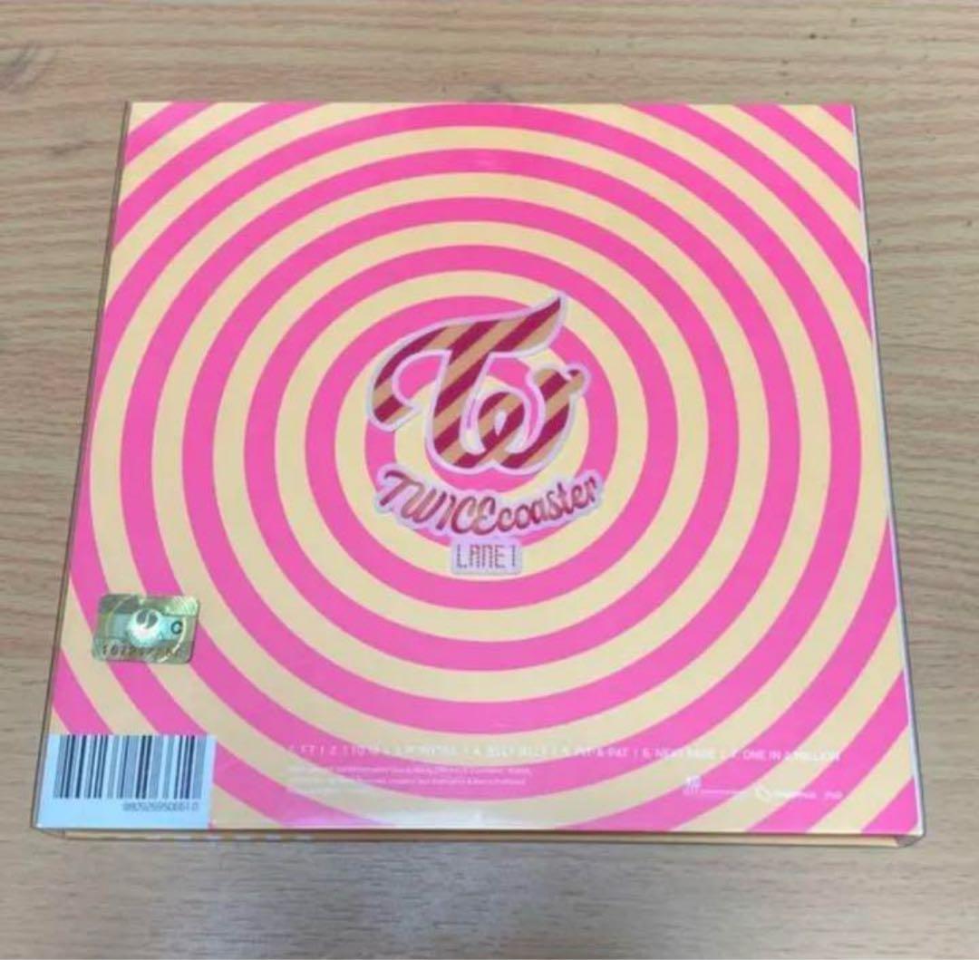 twice 直筆サイン TWICE coaster LANE1 アルバム