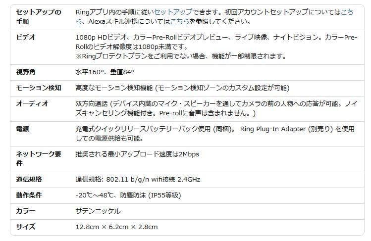 【新品・未開封】【Amazon】Ring Video Doorbell 4