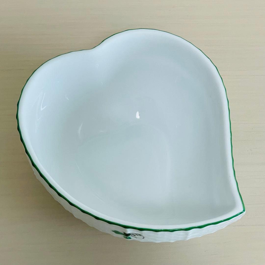 Herend ヘレンド ボンボニエール ウィーンの薔薇 ハート型 小物入れ