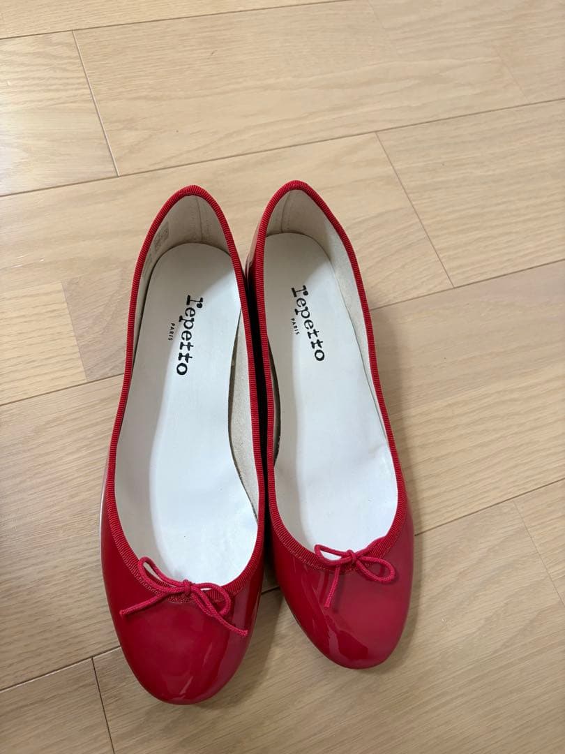 レペット サンドリオン バレエシューズ フラットパンプス エナメル　39.5