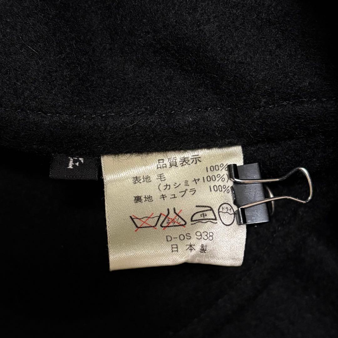 極美品 高級★カシミヤ100%コート フォックスファー リアルファー