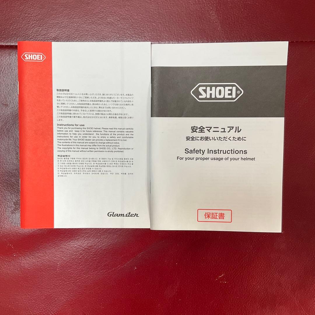 SHOEI glamster TC-5 ブラックグレイXL