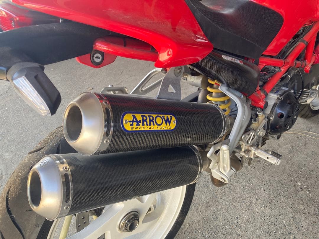 Ducati ドゥカティモンスターS4Rフルエキゾースト マフラー