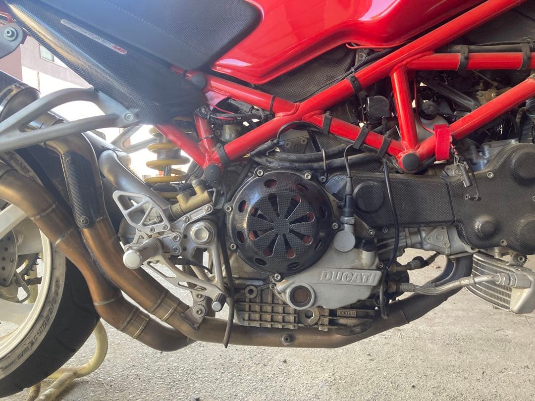 Ducati ドゥカティモンスターS4Rフルエキゾースト マフラー