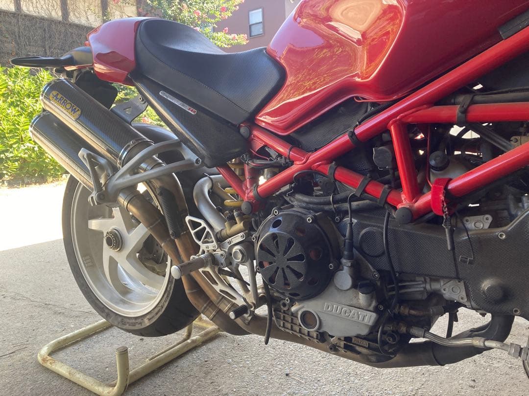 Ducati ドゥカティモンスターS4Rフルエキゾースト マフラー