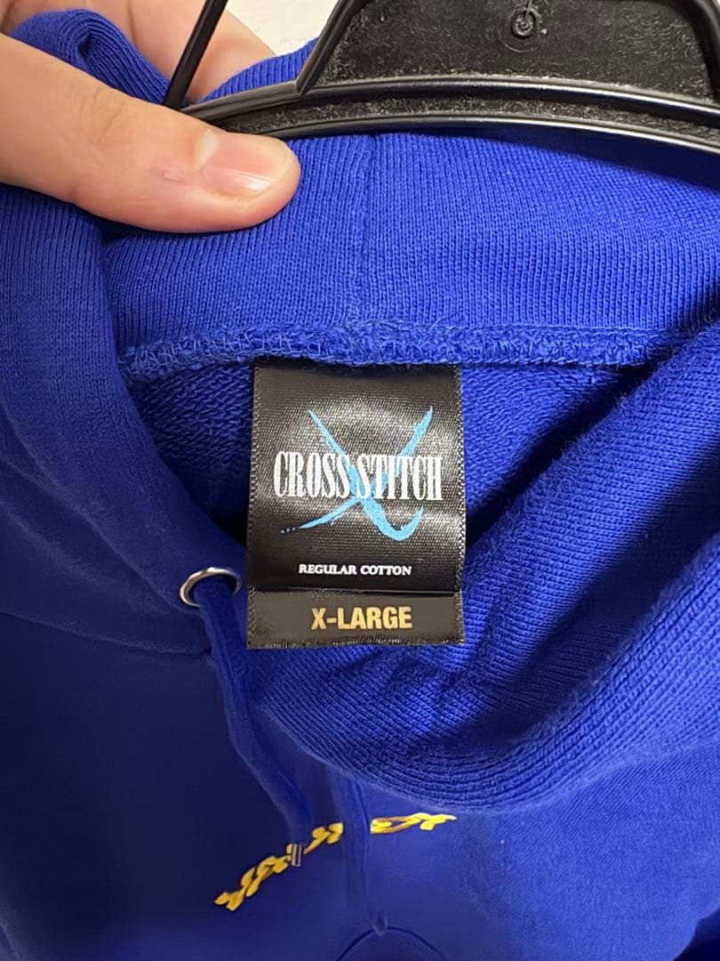 vaundy 初期　パーカー　青　ブルー　XL