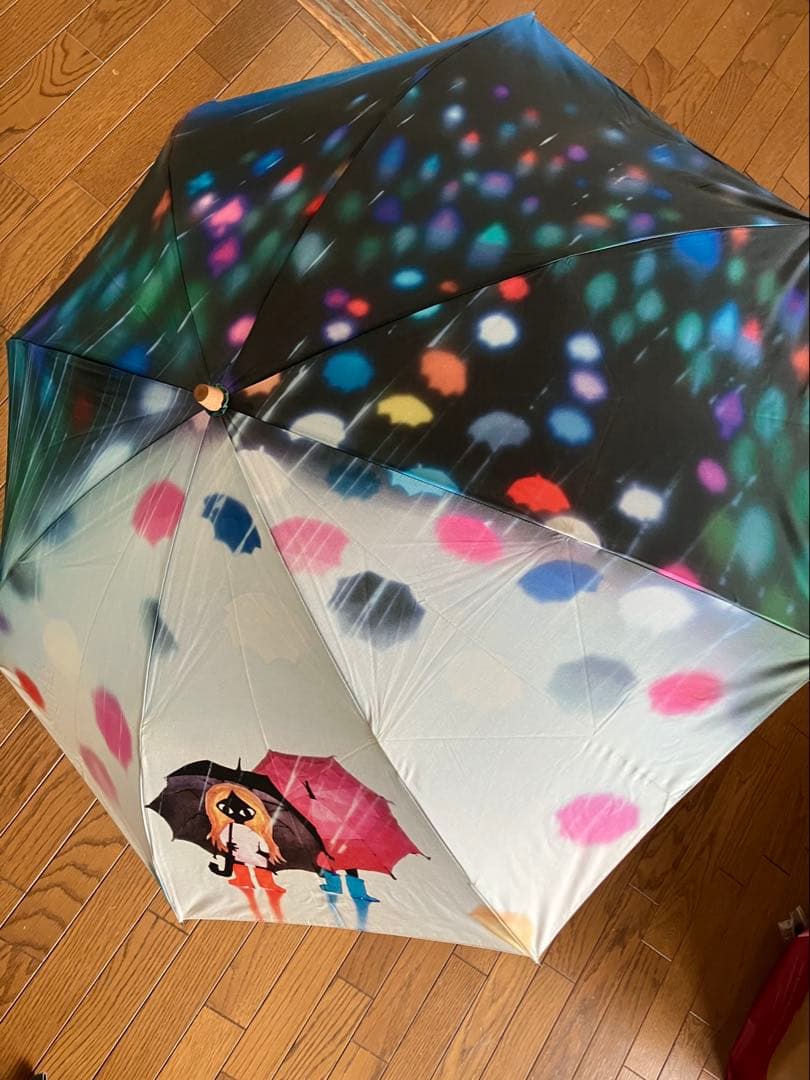 maasa様価格　新品未使用】アート傘　藤城清治　作品「こうもり傘」