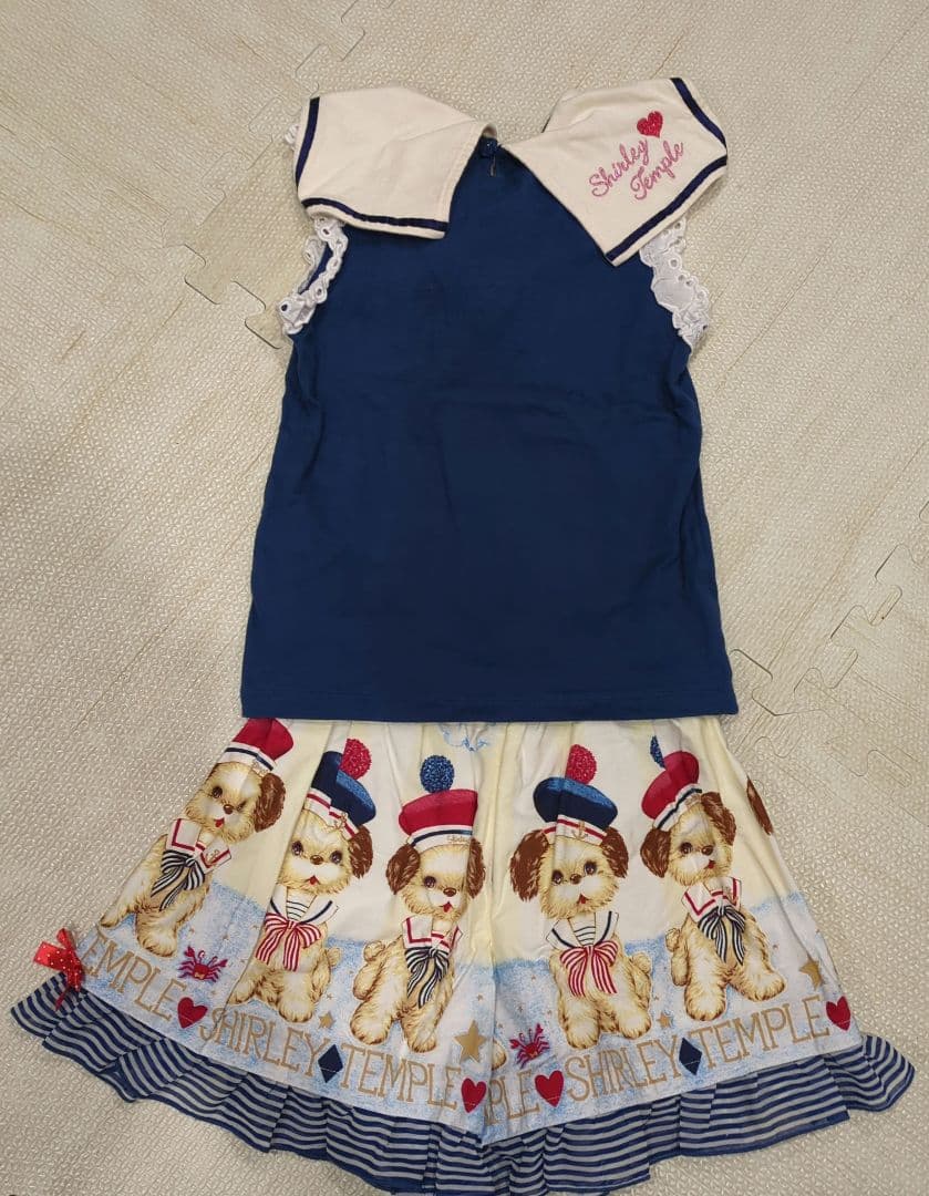 シャーリーテンプル　マリンパピー　　セーラー　キュロット