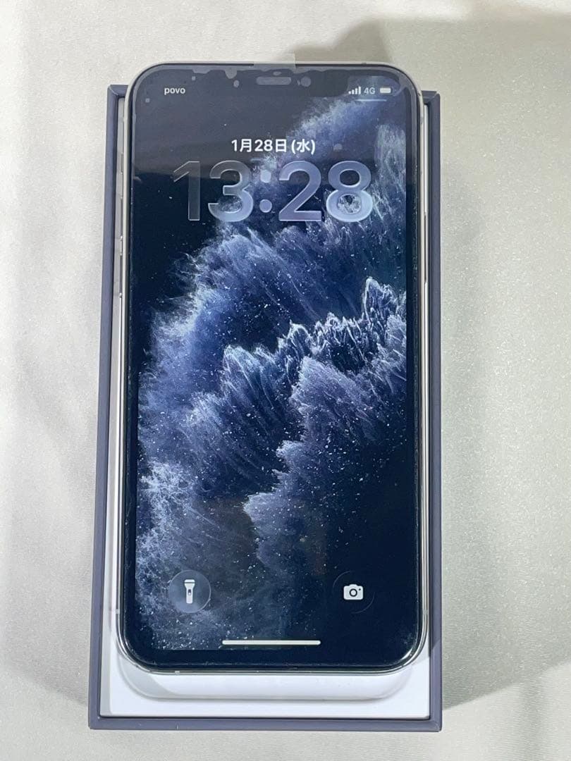 チェル様用 iPhone11 pro 256GB シルバー バッテリー100%