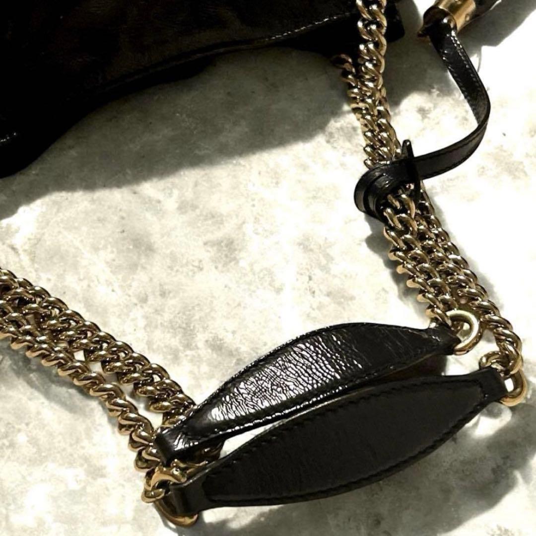 あ*み様 【GUCCI】y2k インターロッキングG leather bag ワ