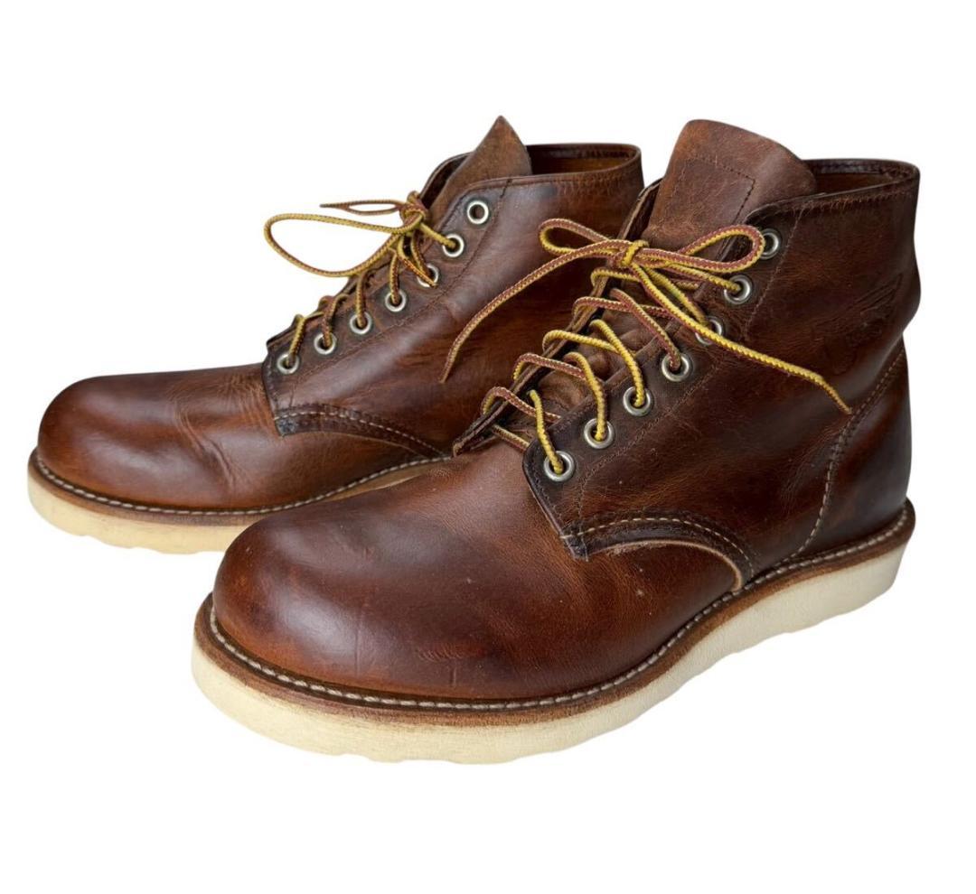 レッドウイング セッター プレーンブーツ カッパーラフアンドタフ US7 25㎝