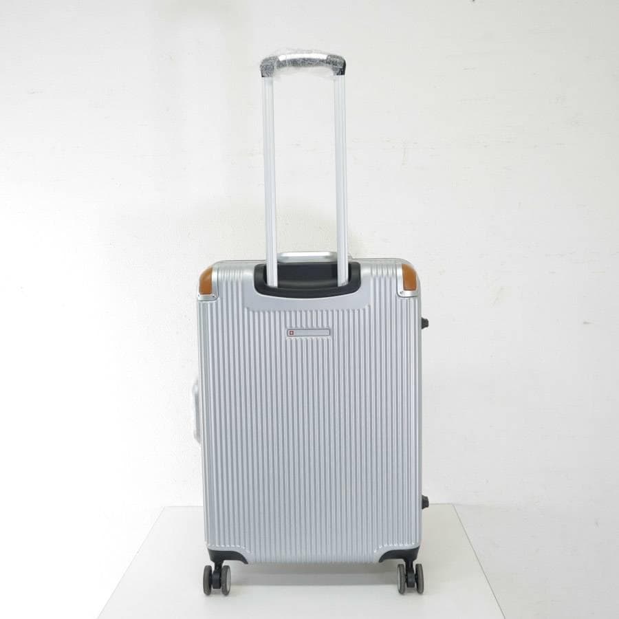 スイスミリタリー スーツケース プレミアムC シルバー 64L24 TSAロック