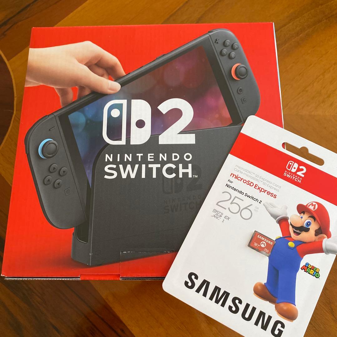 Nintendo Switch2（日本語・国内専用) + Samsung SD