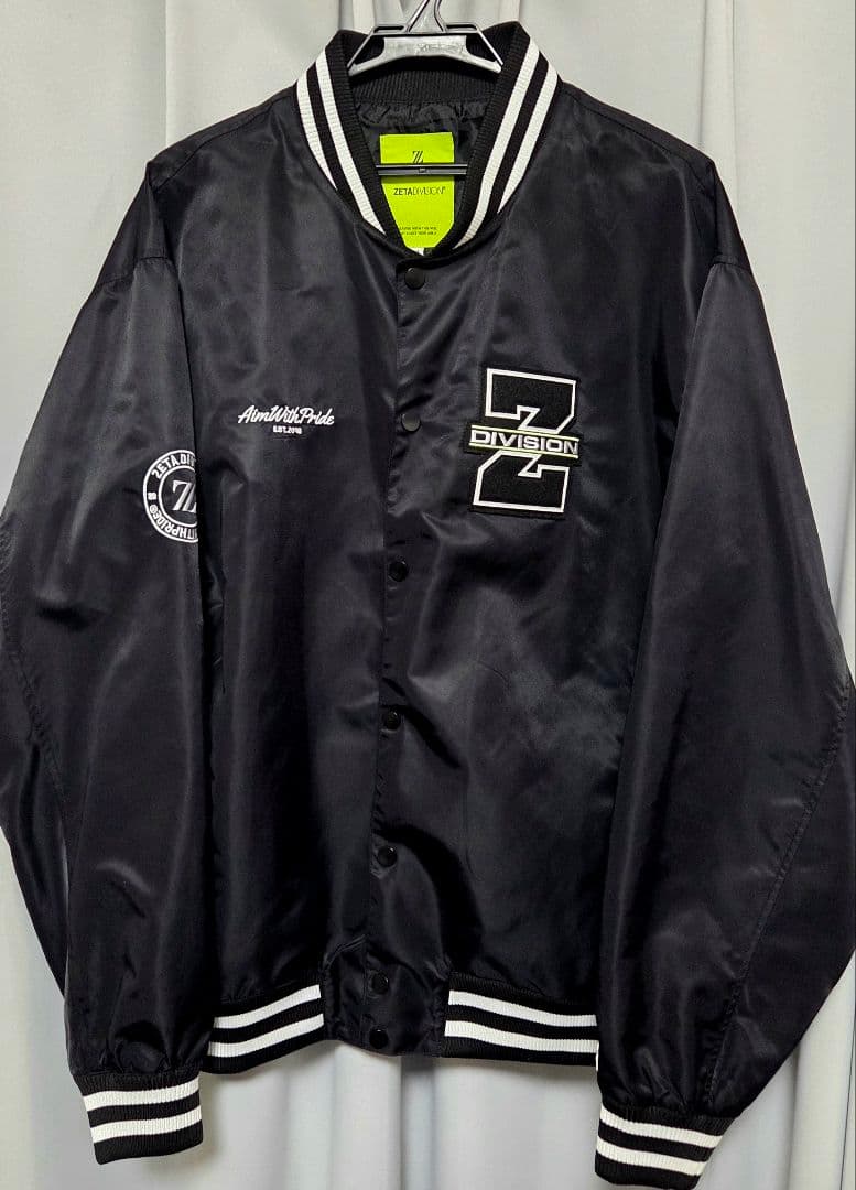 ジャケット・アウター ZETA 2024 SATIN STADIUM JACKET XL