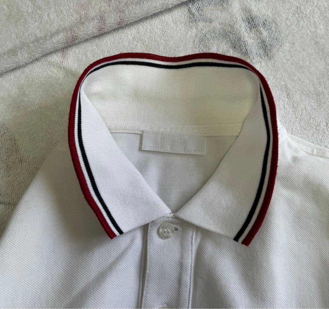 プラダ　ポロシャツ　プラダスポーツ　ラバー