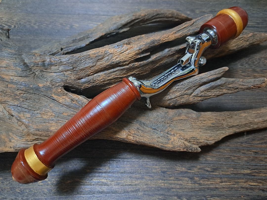 道楽　DOWLUCK　エログリップ　ウタマロ　加賀山中　錆(さび)塗りシルバー