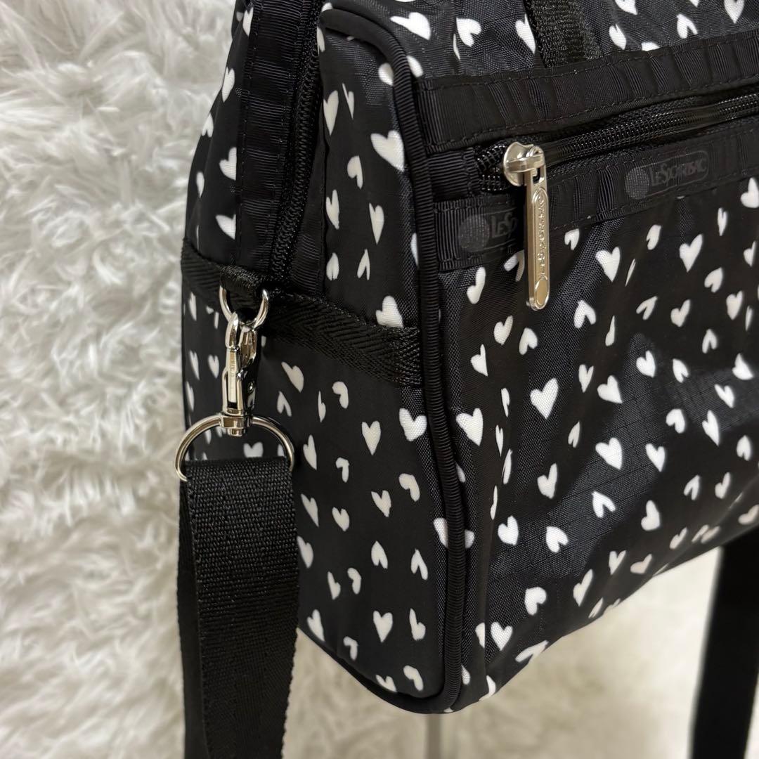 レスポートサック EVERYDAY SM SATCHEL ブラックハーツ