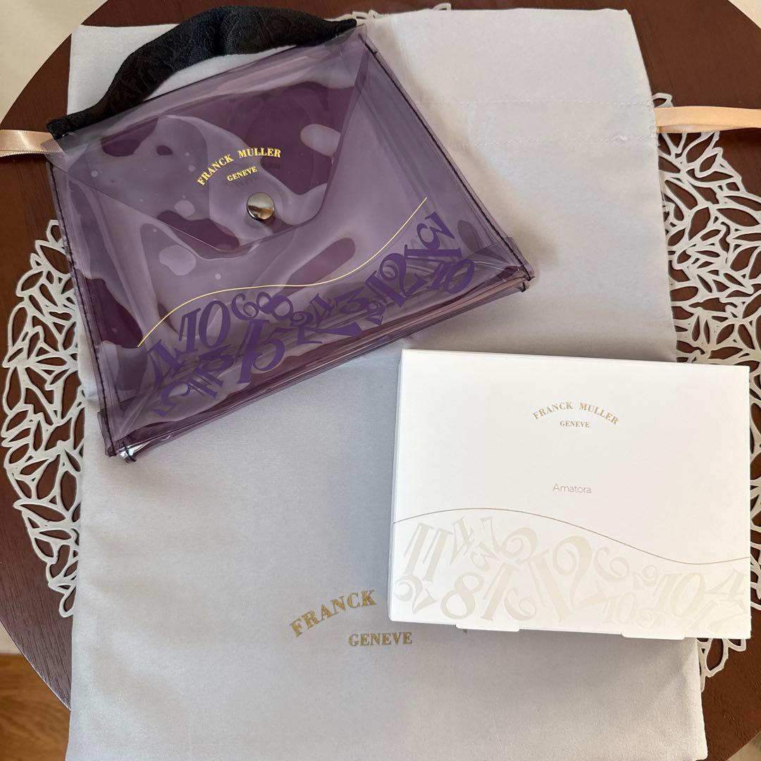 FRANCK MULLER トラベルポーチ 透明