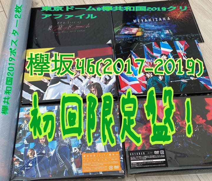 初回限定!欅坂46東京ドーム欅共和国セットおまけ沢山！！