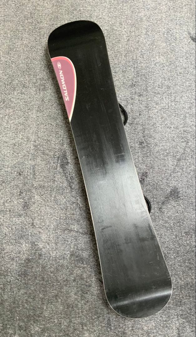 良品　SALOMON スノーボード 144cm バインディング付