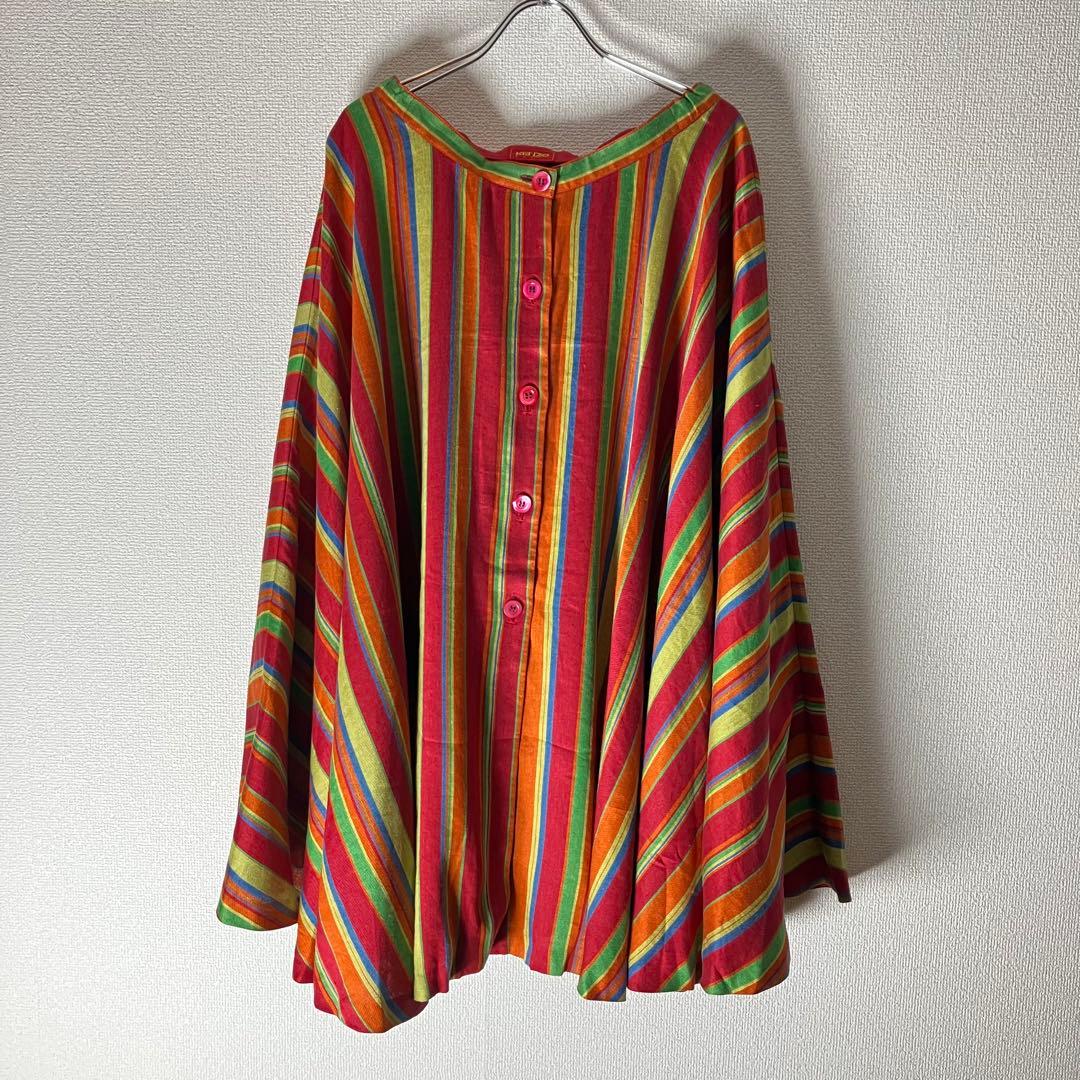 KENZO ケンゾー ポンチョ ストライプ