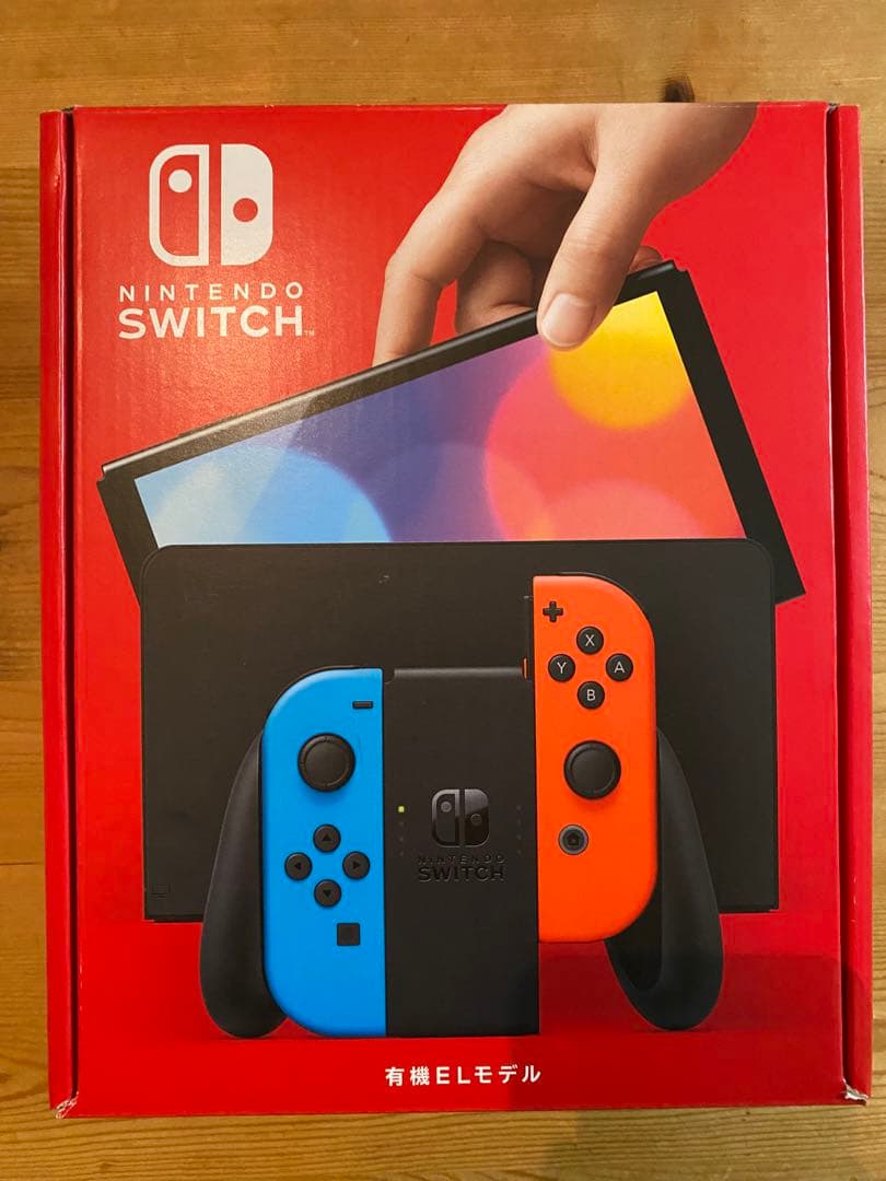 【新品未使用】有機ELモデル Nintendo Switch 店舗印・保証書付き