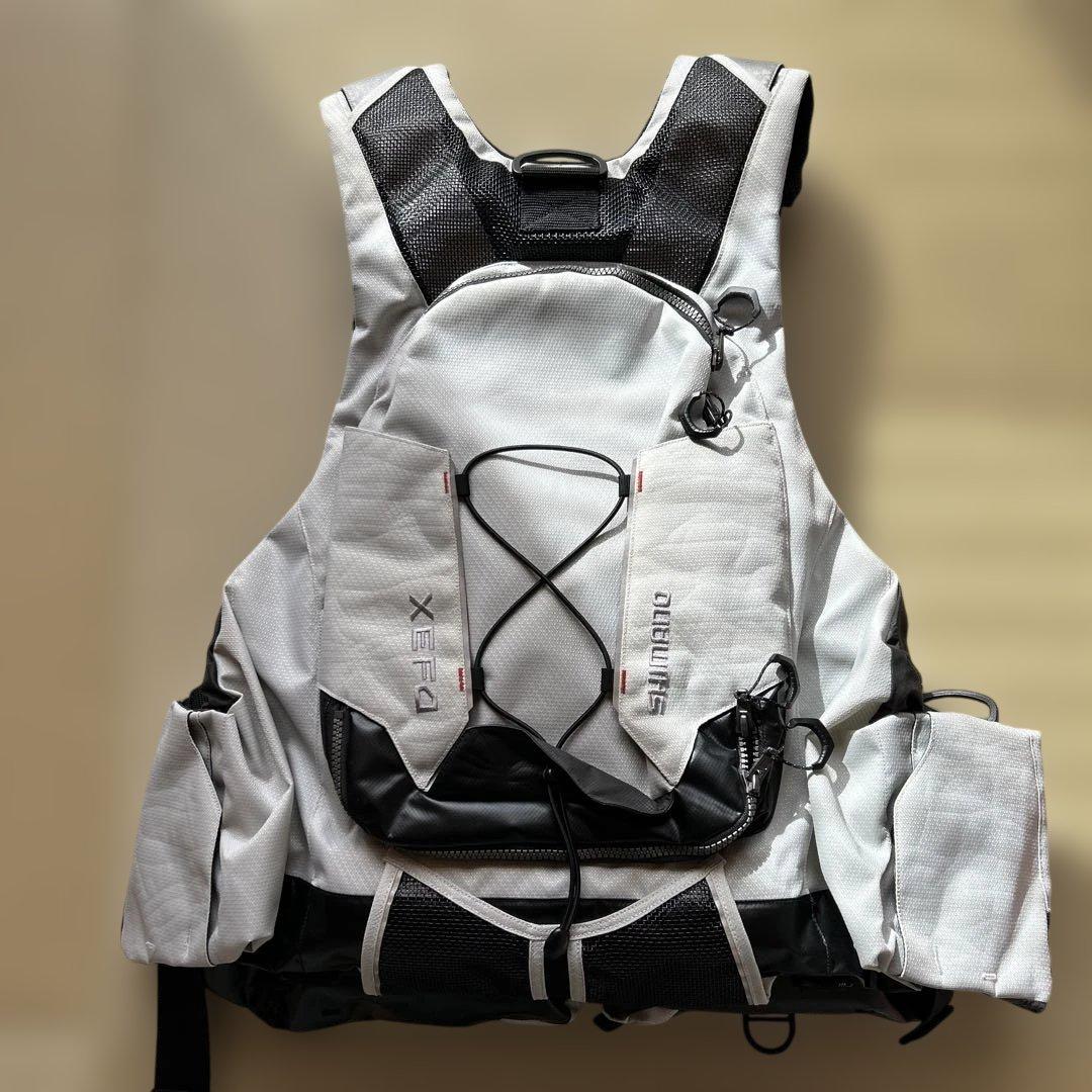 美品 シマノ XEFO トリッパーゲームベスト VF-275R 2XL