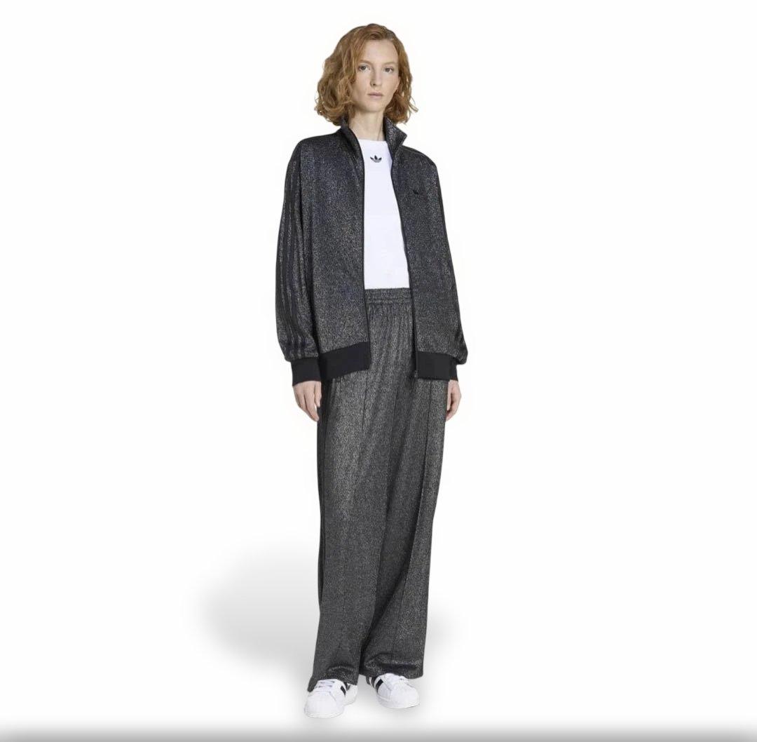 アディダスファイヤーバード ラメトラックパンツ M