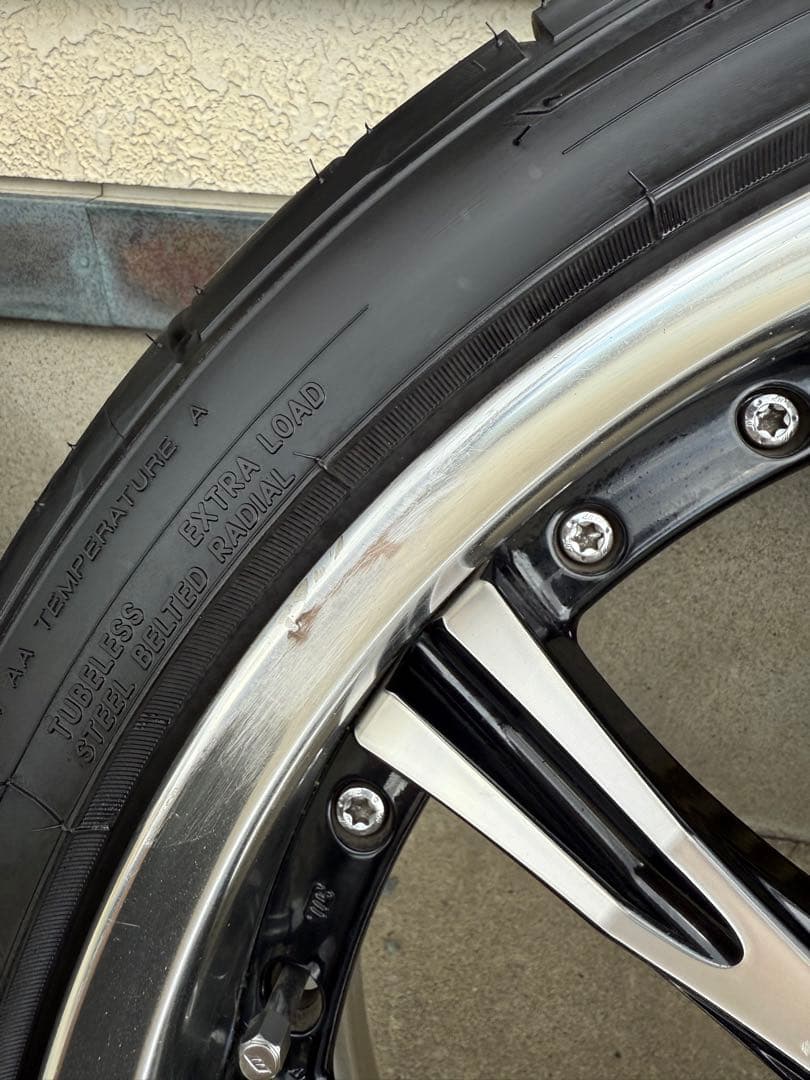 WORK シュバートsc4 タイヤ4本セット　20×8.5J 114.3 +38