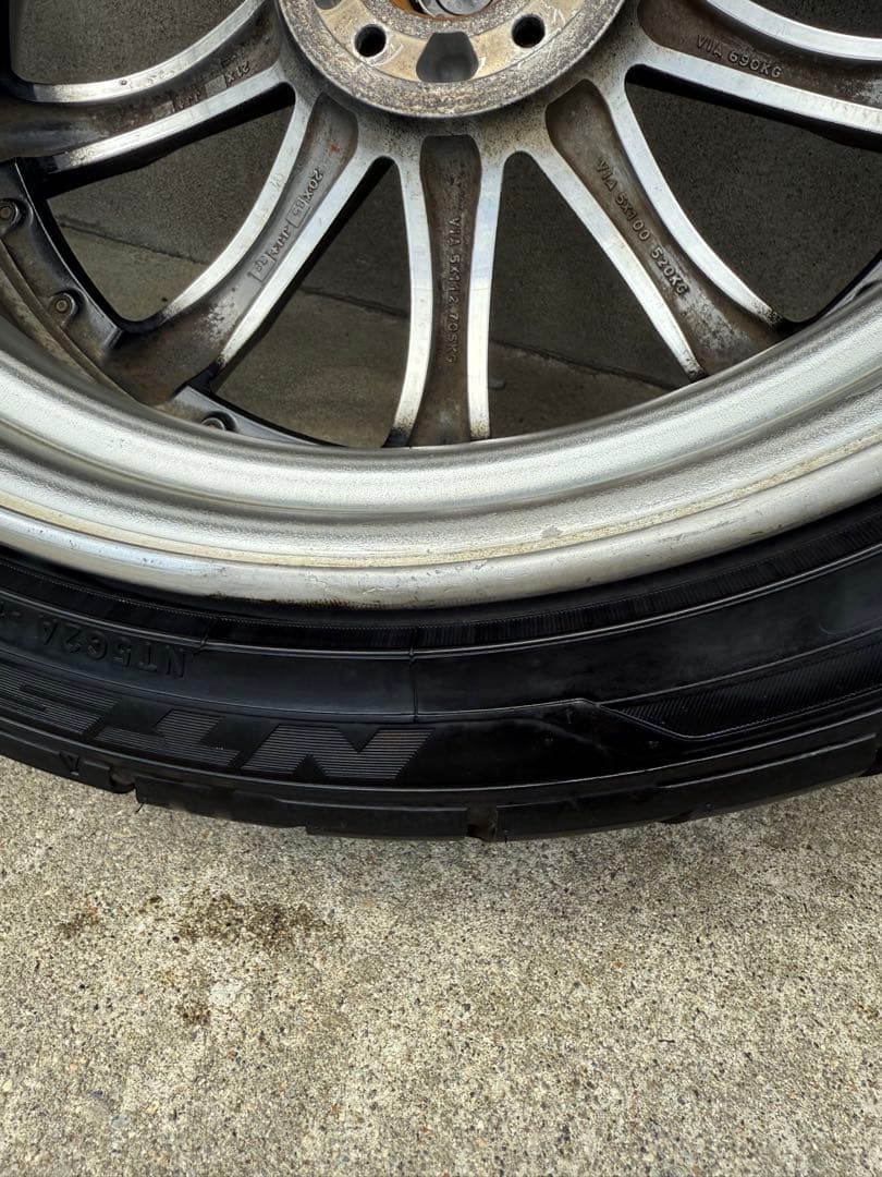 WORK シュバートsc4 タイヤ4本セット　20×8.5J 114.3 +38