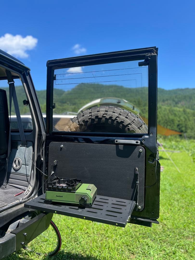 78プラド ランクル70 リアゲートテーブル　復刻70 新型70 再販70