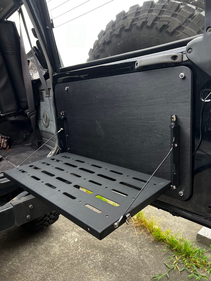 78プラド ランクル70 リアゲートテーブル　復刻70 新型70 再販70