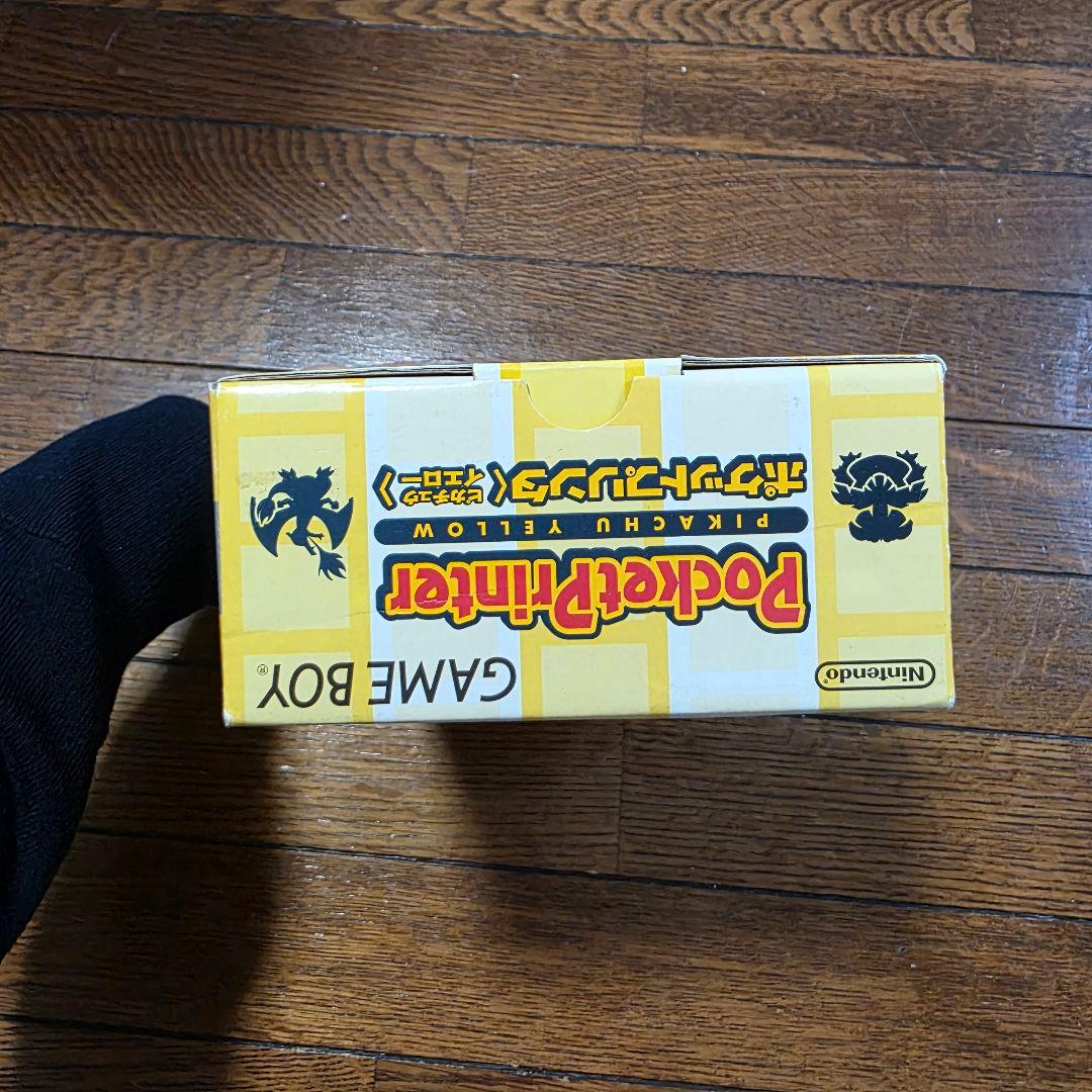 【動作確認済み】ポケットプリンタ　ピカチュウイエロー　シール