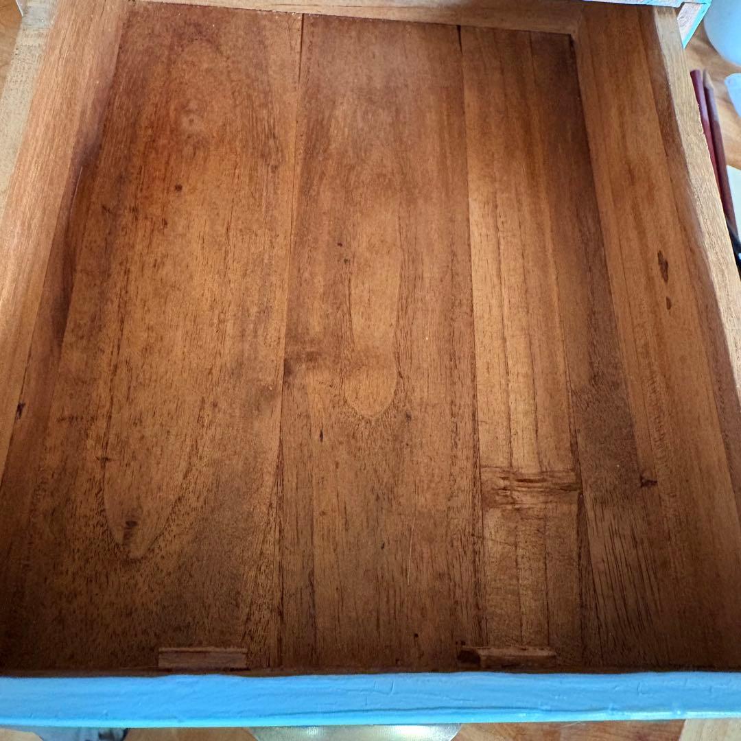 「フレンチヴィンテージ3段小引き出し｜1950年代×ナチュラルレザー付き」