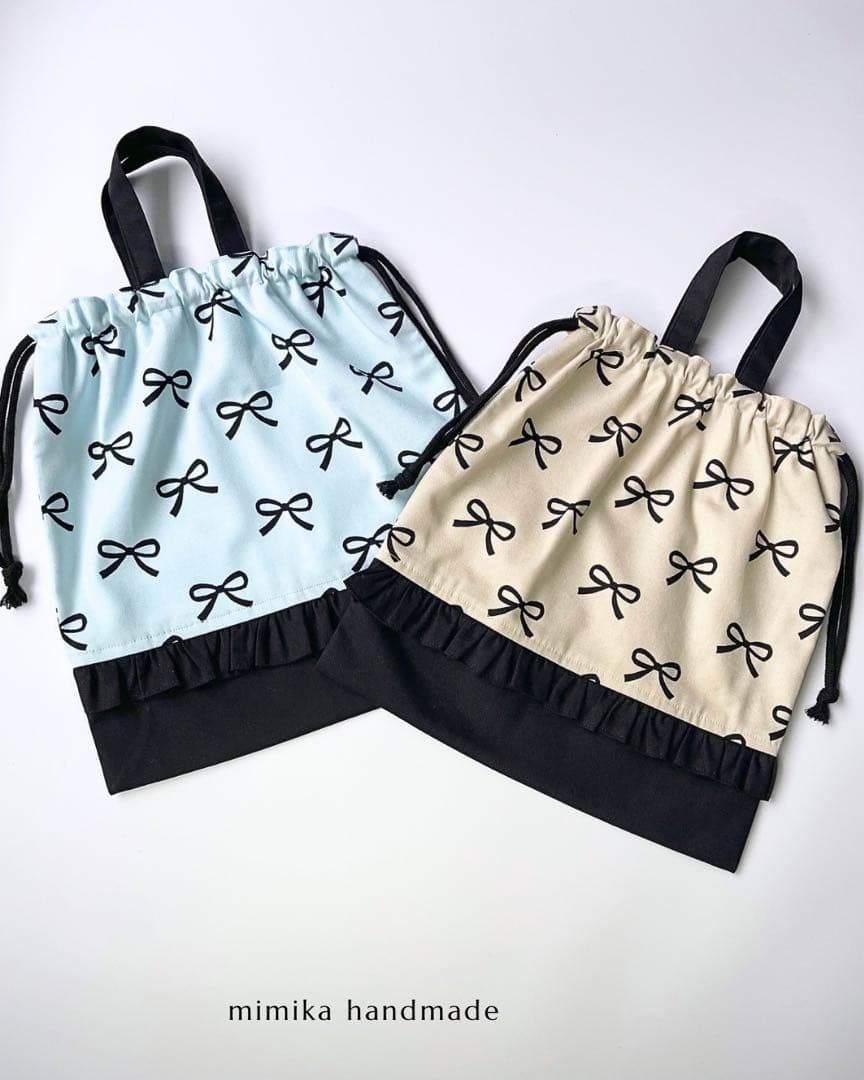 mayu【体操着袋/給食袋/道具入れ/ランチョンなど】ハンドメイドオーダー