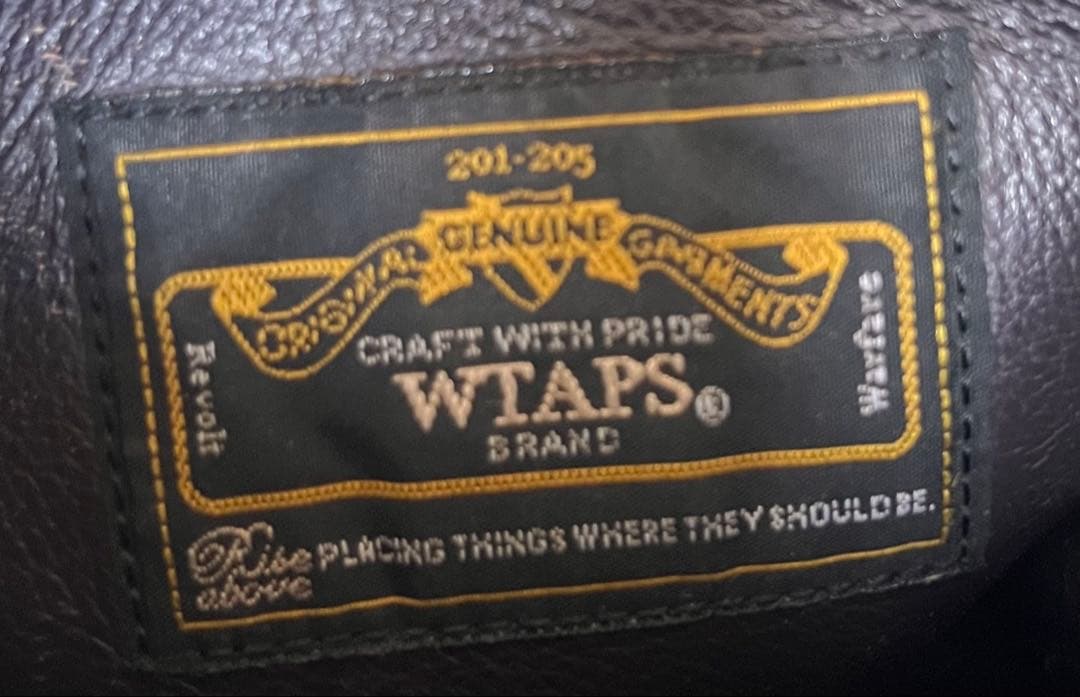 靴 wtaps edge boots field lthr us9