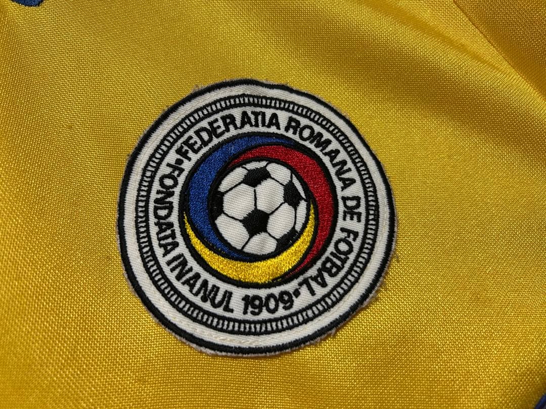 ルーマニア代表ユニフォーム　10ゲオルゲ・ハジ　94年W杯頃　Lサイズ
