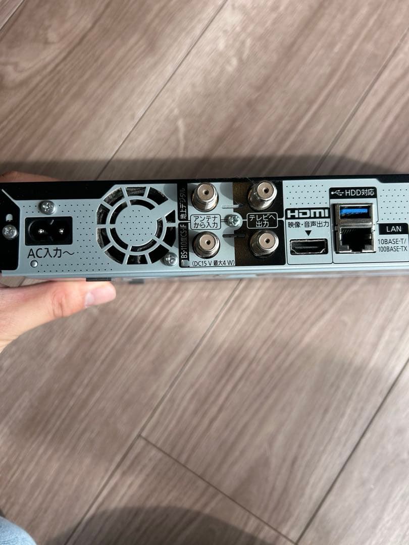 パナソニック ブルーレイ/DVDレコーダー DMR-2W101 中古品