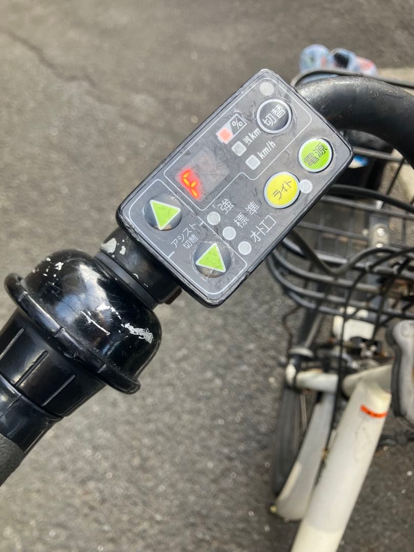 値下げ 電動アシスト自転車 チャイルドシート付き