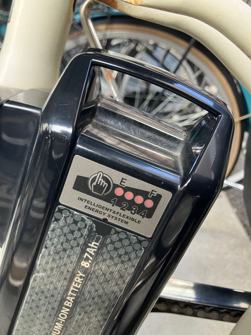 値下げ 電動アシスト自転車 チャイルドシート付き