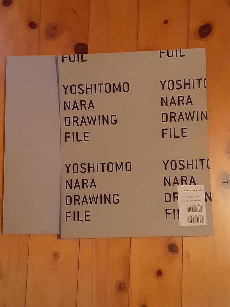 YOSHITOMO NARA DRAWING FILE サイン入 2005 希少