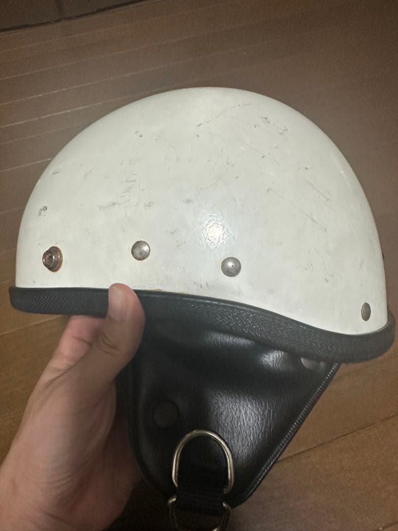 Buco Traveler 半帽ヘルメット ホワイト　ビンテージ