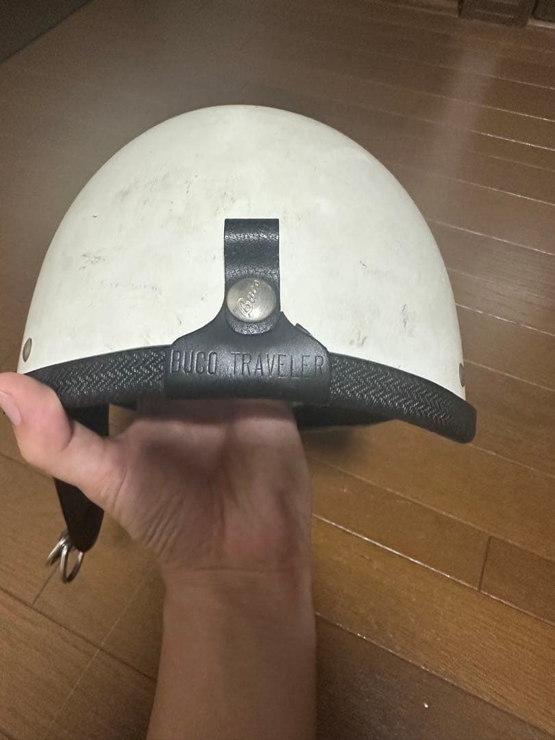 Buco Traveler 半帽ヘルメット ホワイト　ビンテージ