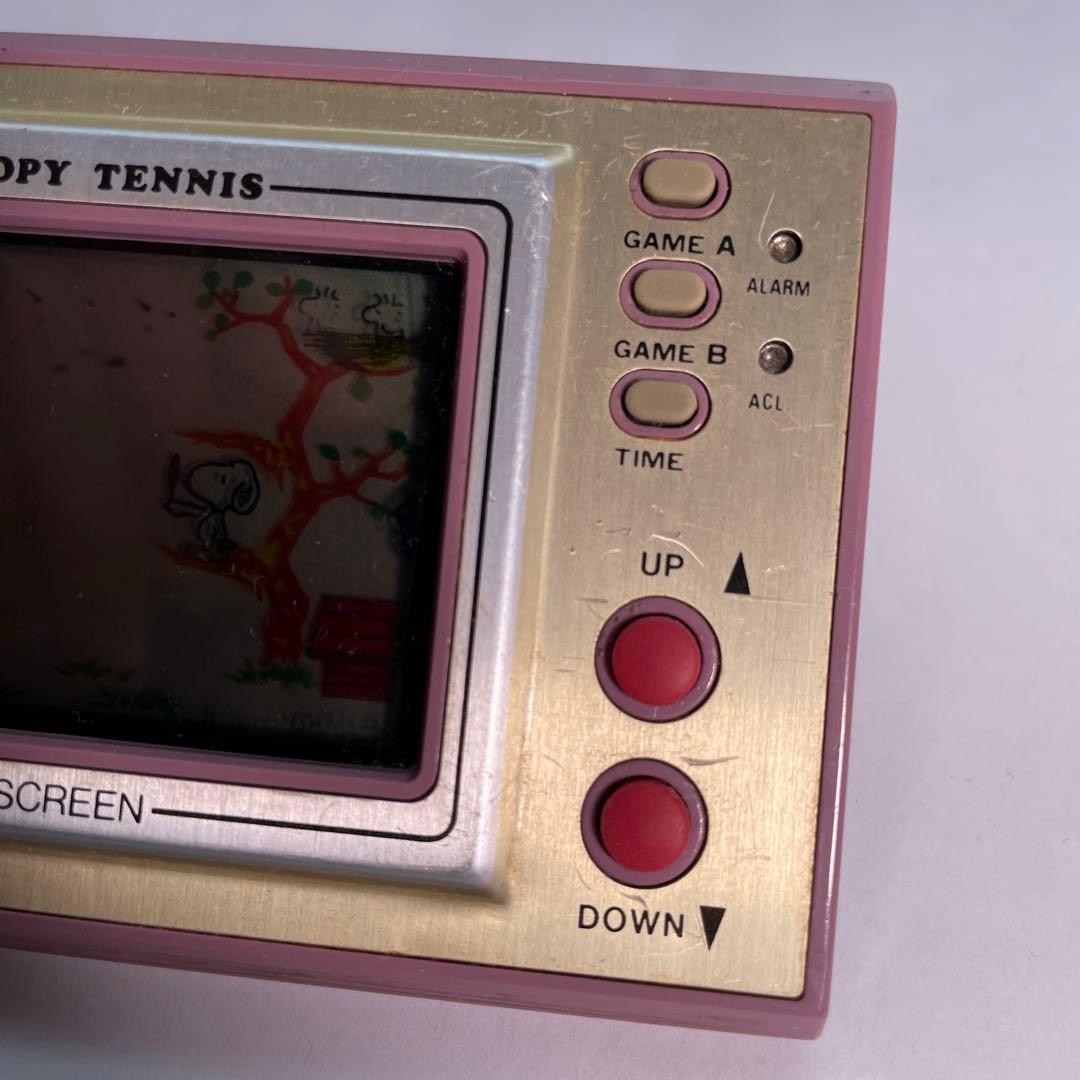 スヌーピーテニス　任天堂　ゲームウォッチ