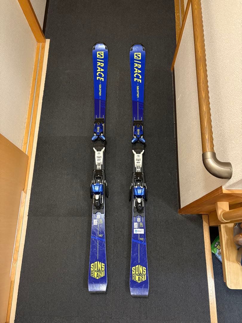 スキー Salomon s/race FIS SL 157cm