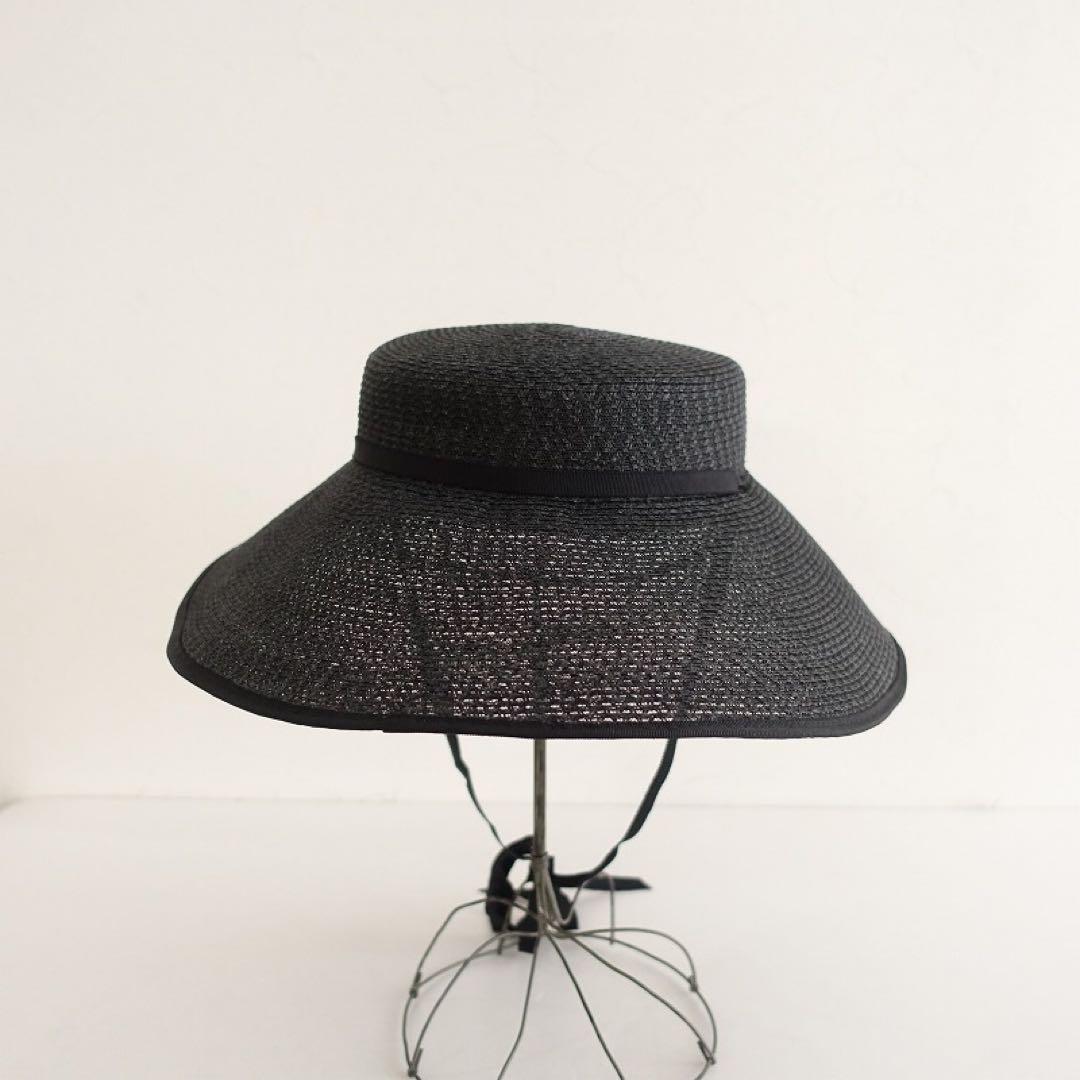 chisaki チサキ　Dian 麦わら帽子　ブラック