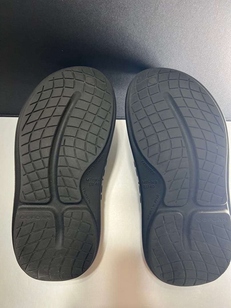 OOFOS OOYEA - BLACK（26㎝）